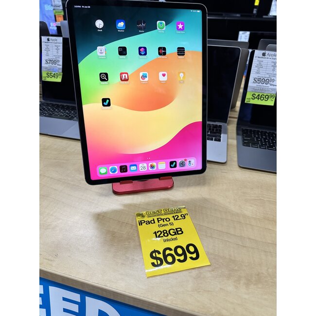Apple iPad Pro 12.9" (Gen 5) 128GB Unlocked
