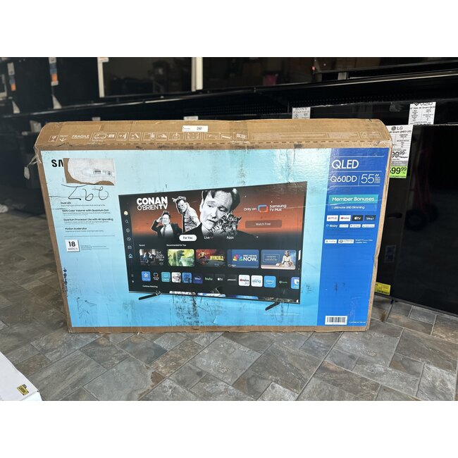 Samsung 55" Samsung 4K QLED HDR Smart QN55Q60DDFXZA