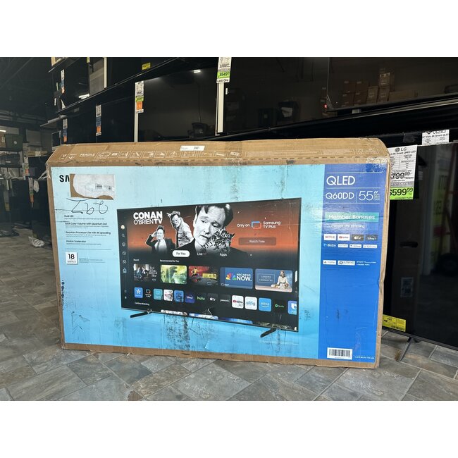 Samsung 55" Samsung 4K QLED HDR Smart QN55Q60DDFXZA