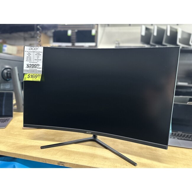 ACER 32" Acer Curved WQHD Gaming  FreeSync Monitor EI322QUR