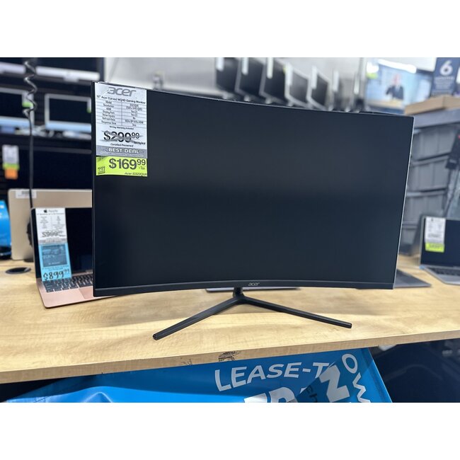 ACER 32" Acer Curved WQHD Gaming  FreeSync Monitor EI322QUR