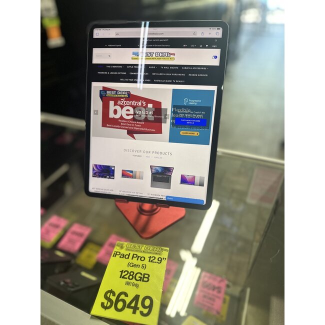 Apple iPad Pro 12.9" (Gen 5) 128GB WiFi Only