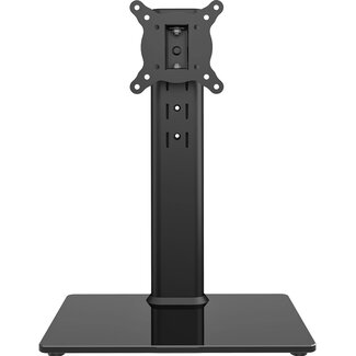 FULLY ASSEMBLED Universal TV Stand - Table Top TV Stand for 32" & Smaller LED LCD Monitors