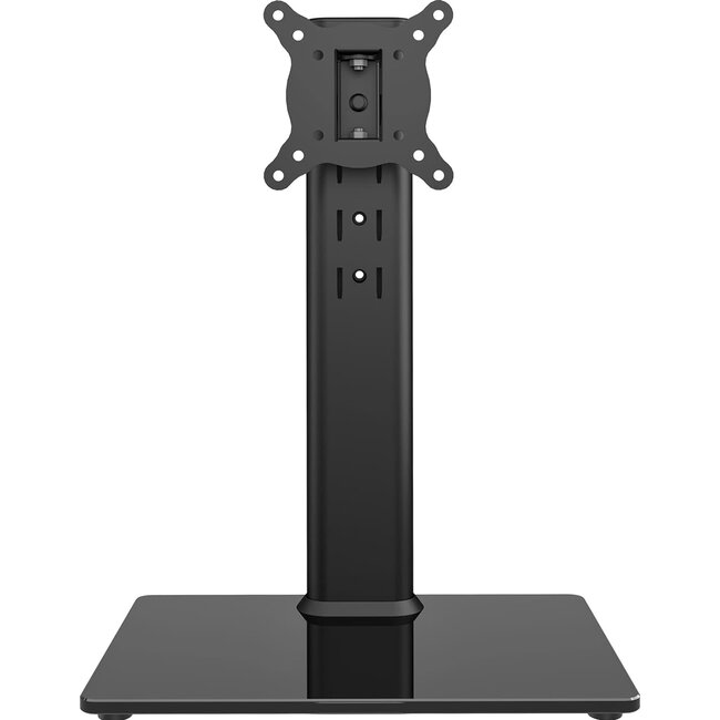 FULLY ASSEMBLED Universal TV Stand - Table Top TV Stand for 32" & Smaller LED LCD Monitors
