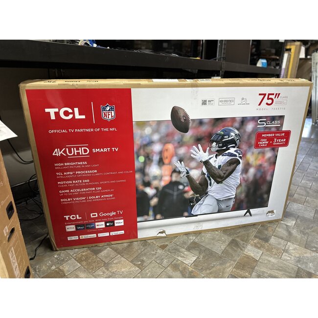 TCL 75" TCL 4K LED HDR Smart 75S571G