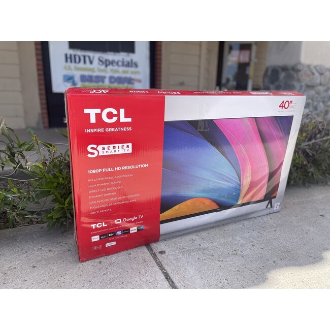 TCL 40" TCL 1080p LED Smart 40S350G/40S35F