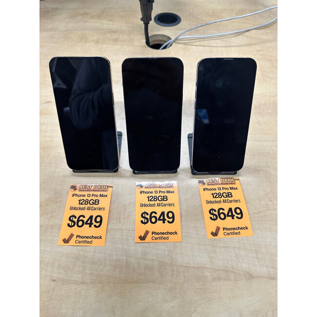 Apple Apple iPhone 13 Pro Max Unlocked 128GB (Various Colors)