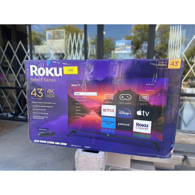 Roku 43" Roku Select Series 4K LED HDR Smart 43R4A4/43R4A5