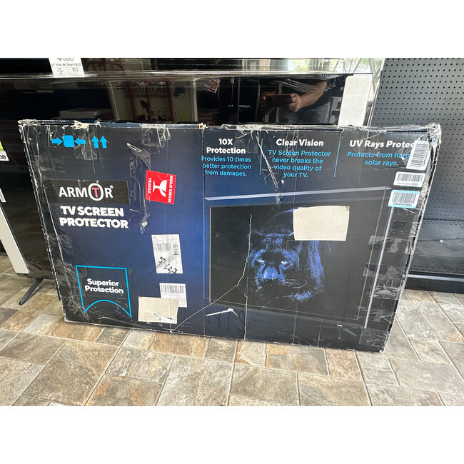 REDUCED- Light Scratch on Screen WAS $99 NOW $59 ARMORTR 55 Inch TV Screen Protector - Fit for OLED, QLED, LED and LCD TVs, Crystal Clear Clarity, Easy Installation