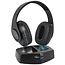 Wireless Headphones for TV Watching, Easy Setup and Comfortable Bluetooth Headphones with RF Transmitter Charging Dock