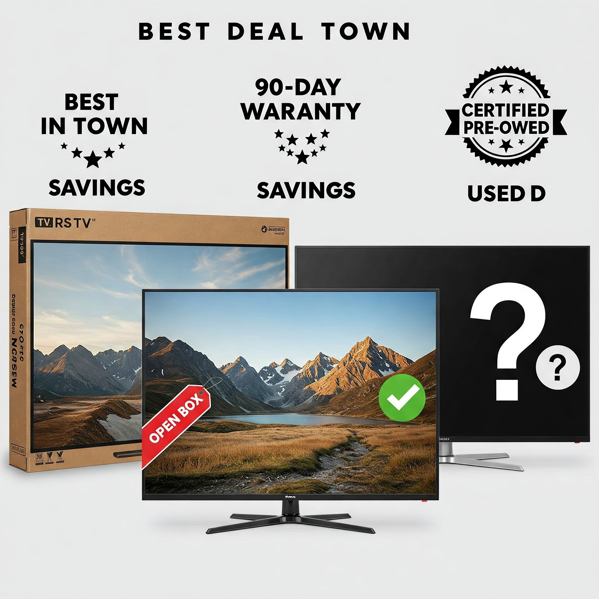 Open Box vs. Used vs. New: What's the Best Choice for Your Next TV?