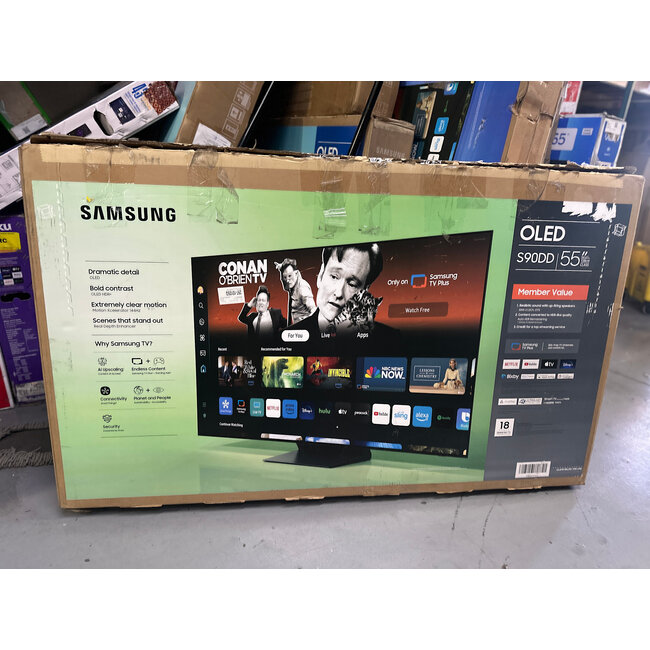 Samsung 55" Samsung 4K OLED HDR Smart QN55S90DDFXZA