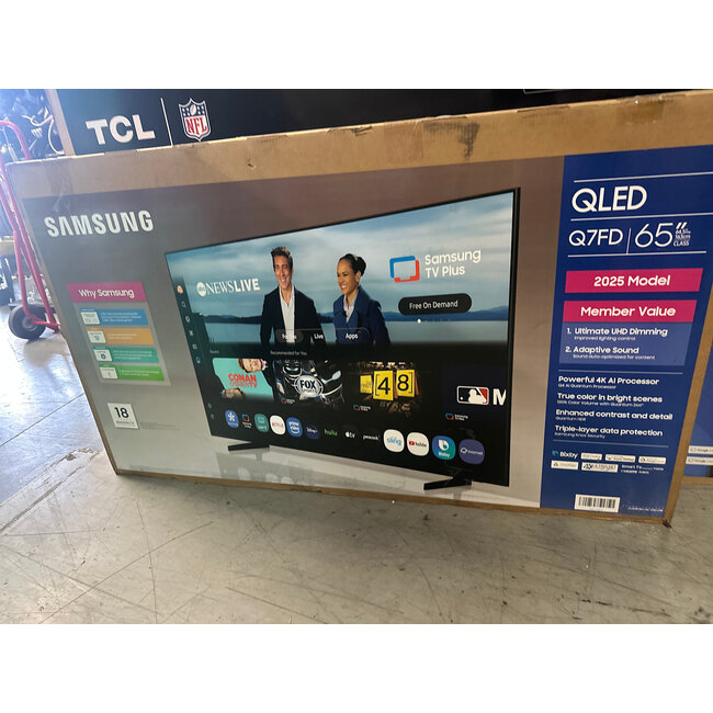 Samsung 65" Samsung 4K QLED HDR Smart QN65Q7FDAFXZA