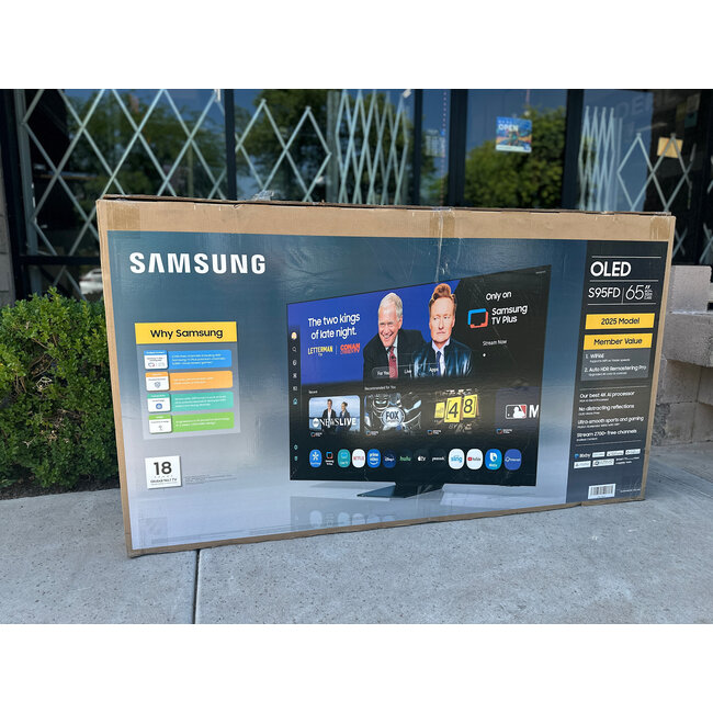 Samsung 65" Samsung 4K OLED HDR Smart QN65S95FDFXZA
