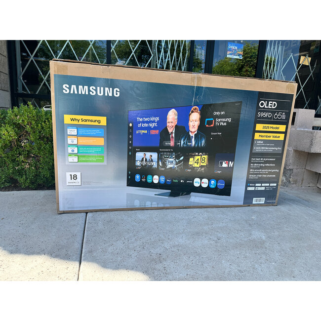 Samsung 65" Samsung 4K OLED HDR Smart QN65S95FDFXZA