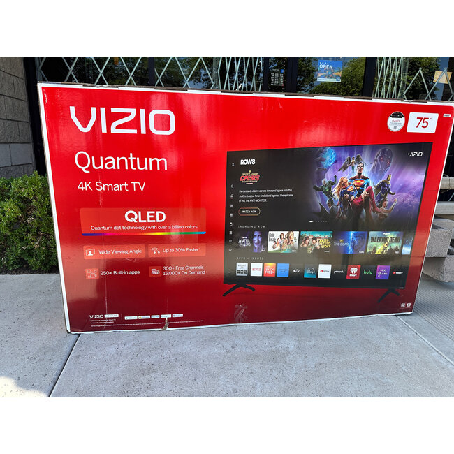 Vizio 75" Vizio 4K QLED HDR Smart VQD75M-0804