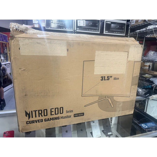 ACER 31.5" Acer Nitro FHD 1920x1080 Curved Gaming Monitor ED320QR