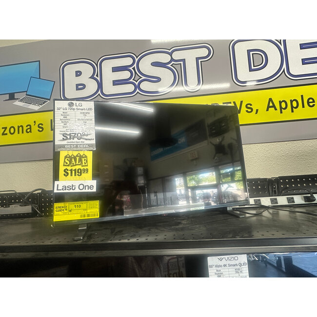 LG 32" LG 720p LED HDR Smart 32LR655BPUA