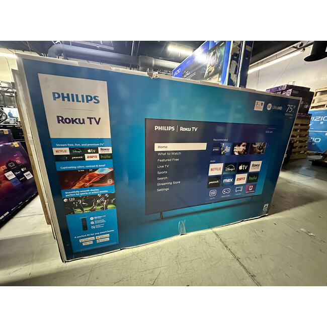 75" Philips 4K LED HDR Smart 75PUL6645/F7