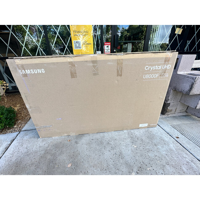 Samsung 55" Samsung 4K LED HDR Smart UN55U8000F