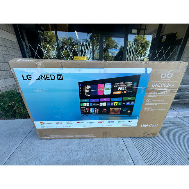 LG 86" LG 4K QNED LED HDR Smart 86QNED82AAA