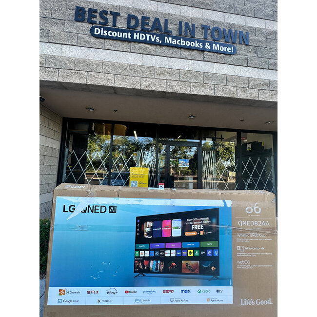 LG 86" LG 4K QNED LED HDR Smart 86QNED82AAA