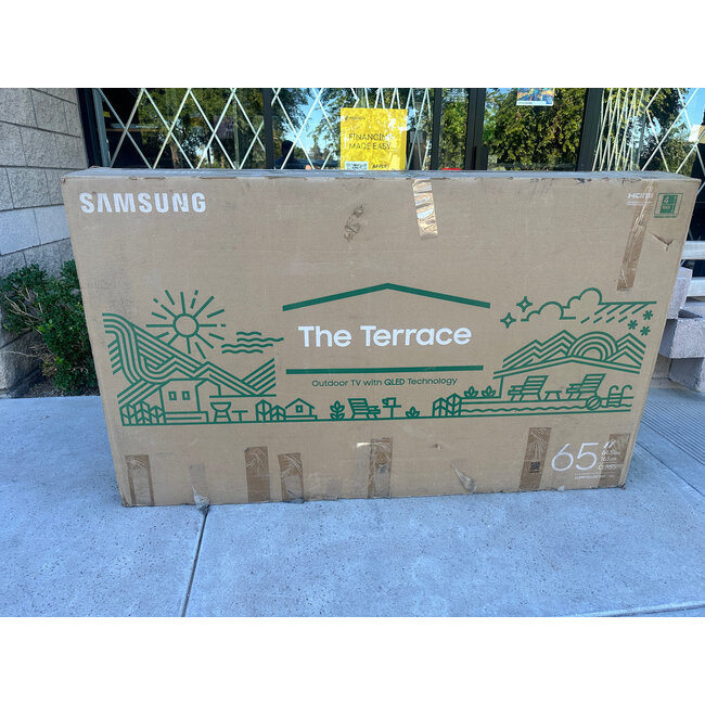 Samsung 65" Samsung 4K QLED "The Terrace" HDR Smart Outdoor TV QN65LST7TAFXZA