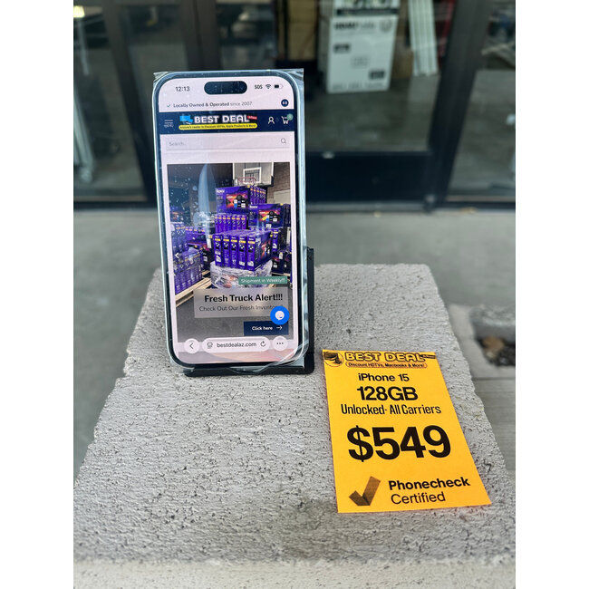 Apple Apple iPhone 15 Unlocked 128GB (Various Colors)