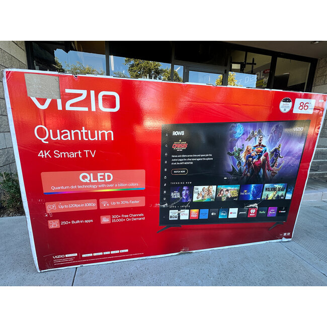 Vizio 86" Vizio 4K QLED HDR Smart VQD86M-0804