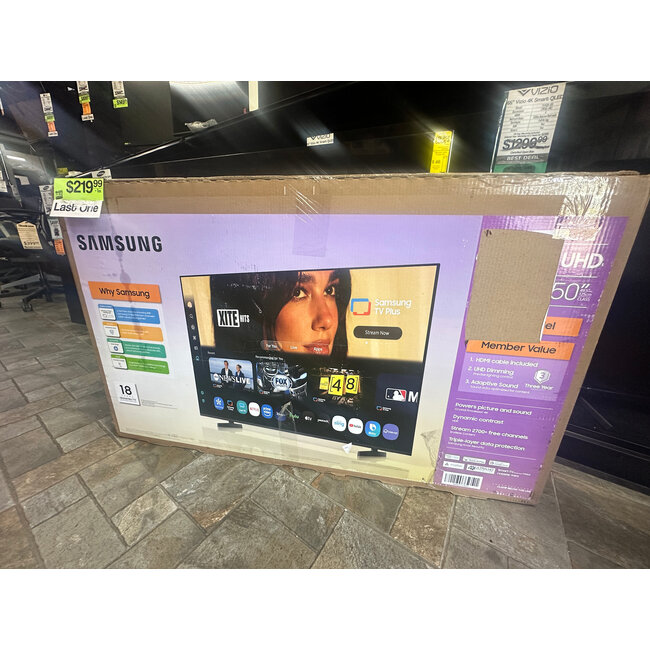 Samsung 50" Samsung 4K LED HDR Smart UN50U8000FFXZA