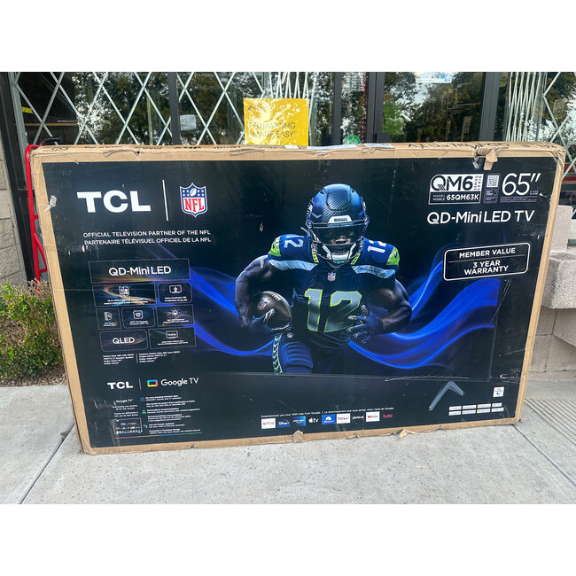 TCL 65" TCL 4K QD-Mini LED HDR Smart 65QM63K