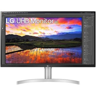 LG 32" LG Ultrafine 4K UHD IPS Monitor HDR10 60Hz 5ms White 32UN650K-W.AUS
