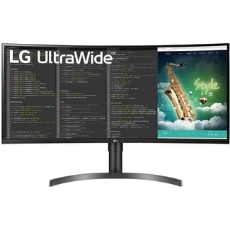 LG 35" LG Curved UltraWide QHD HDR Monitor with FreeSync 35WN65C-B