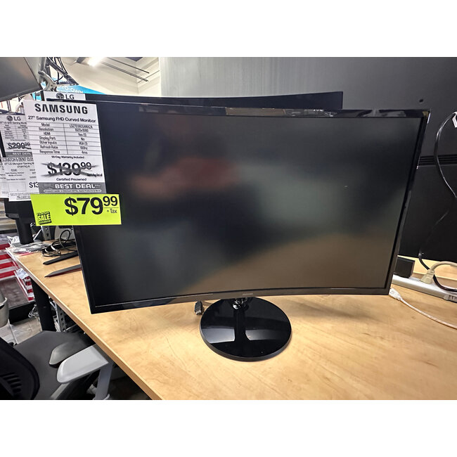 Samsung 27" Samsung 1080p Curved Monitor FHD LS27D36CGANXZA