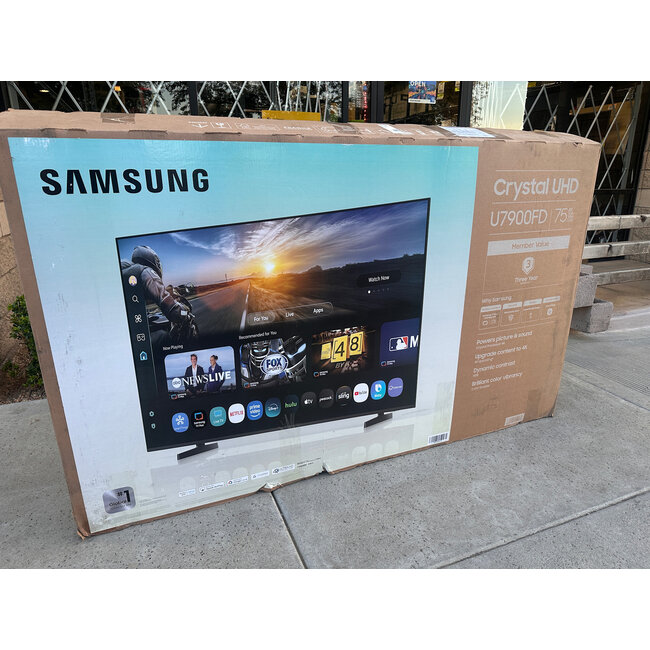 Samsung 75" Samsung 4K LED HDR Smart UN75U7900F