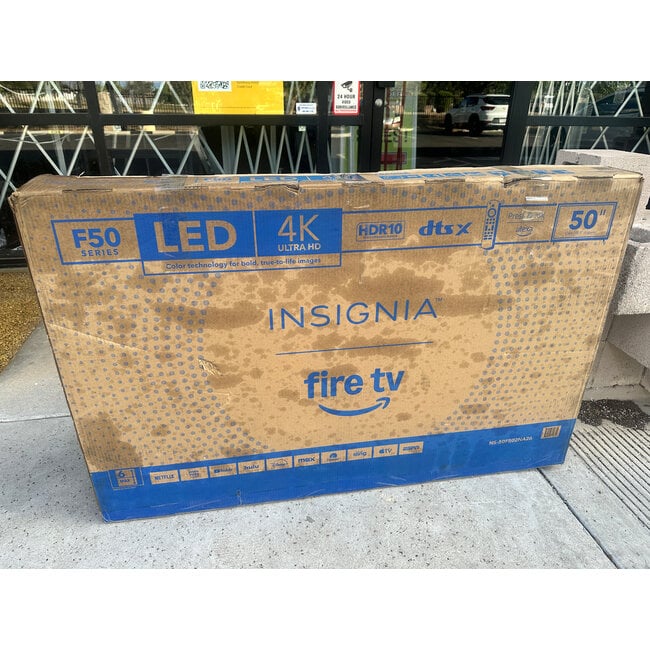 50" Insignia 4K LED HDR Smart NS-50F501NA26
