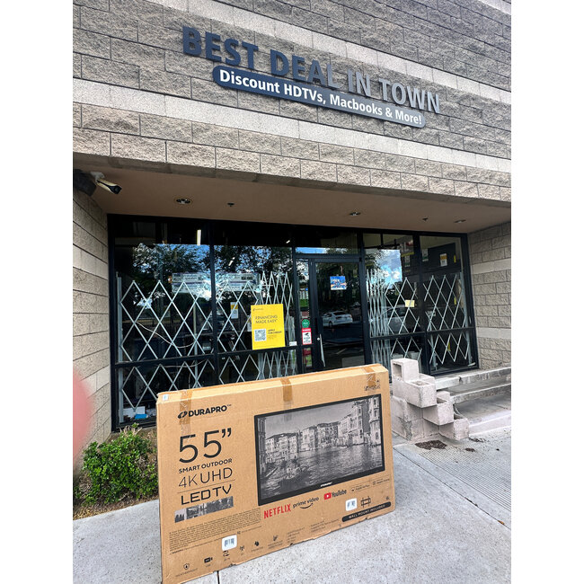 55" DuraPro Partial Sun Outdoor TV 4K LED HDR Smart DRPTV550SM