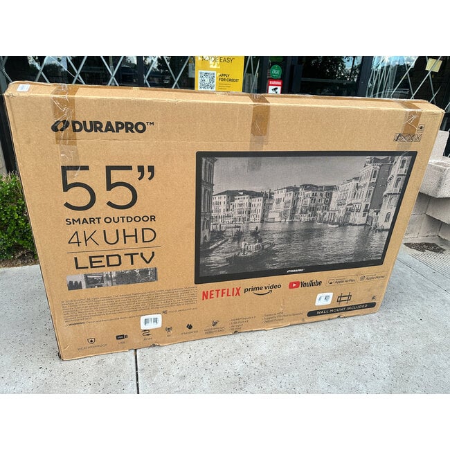 55" DuraPro Partial Sun Outdoor TV 4K LED HDR Smart DRPTV550SM