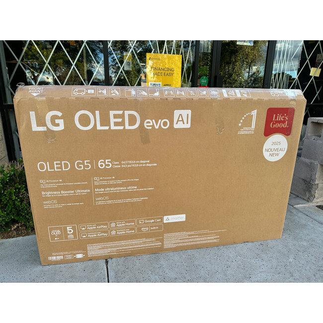 LG 65" LG 4K OLED HDR Smart OLED65G5WUA