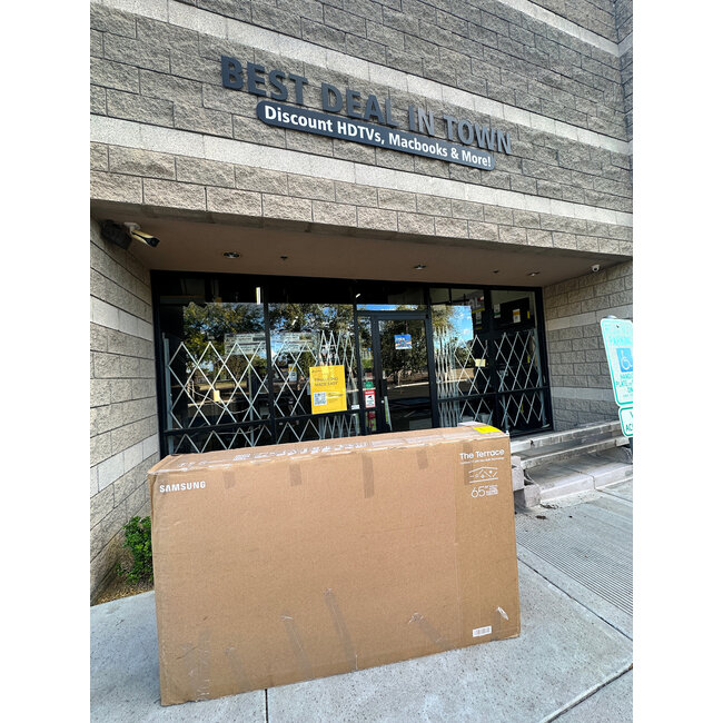 Samsung 65" Samsung 4K QLED "The Terrace" HDR Smart Partial Sun Outdoor TV QN65LST7DAFXZA