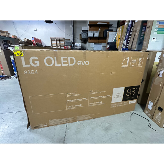 LG 83" LG 4K OLED HDR Smart OLED83G4WUA