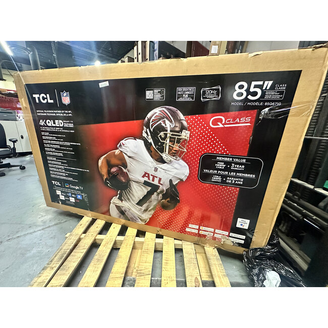 TCL 85" TCL 4K QLED HDR Smart 85Q671G