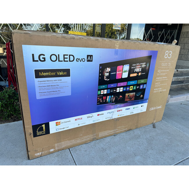 LG 83" LG 4K OLED HDR Smart OLED83C5AUA
