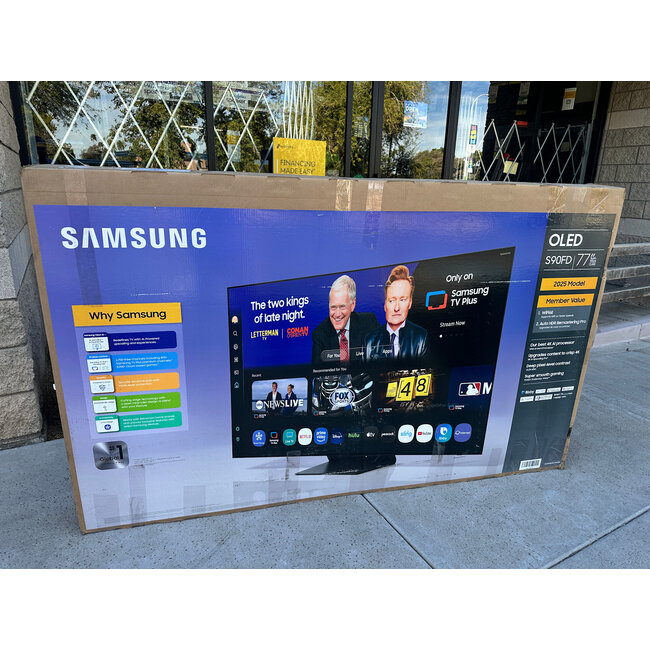 Samsung 77" Samsung 4K OLED HDR Smart QN77S90FD
