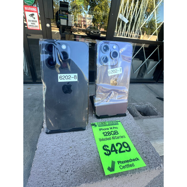 Apple Apple iPhone 14 Pro Unlocked 128GB (Various Colors)