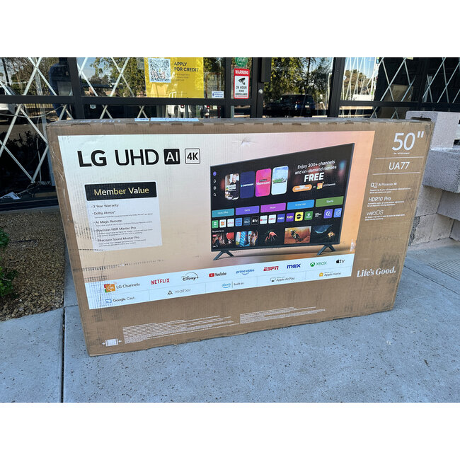 LG 50" LG 4K LED HDR Smart 50UA7700AUA/50UA7000PUB