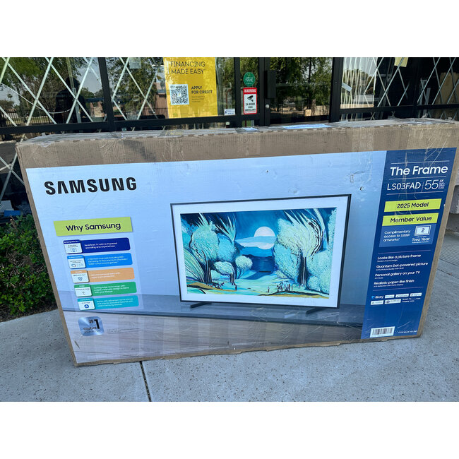 Samsung 55" Samsung 4K QLED "The Frame" HDR Smart QN55LS03FAFXZA