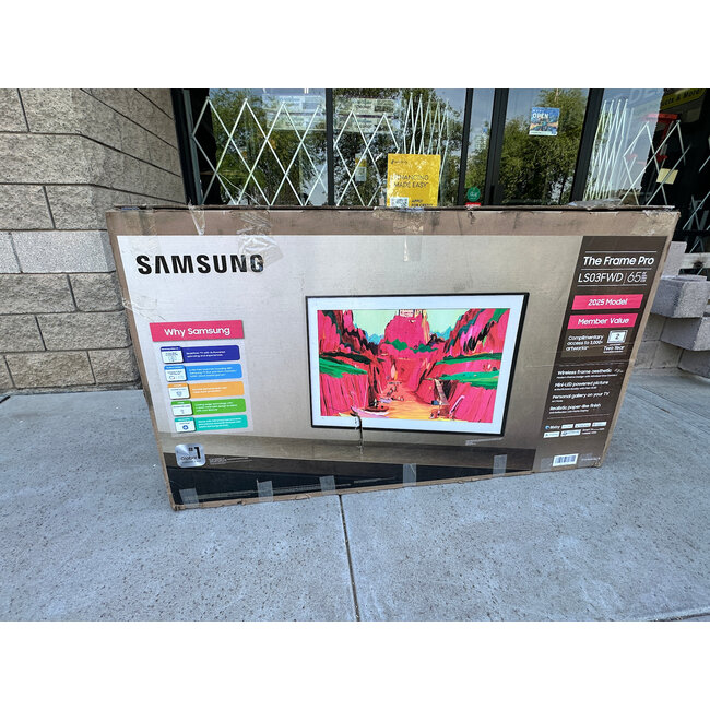 Samsung 65" Samsung 4K Neo QLED "The Frame Pro" HDR Smart QN65LS03FWDXZA