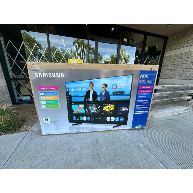 Samsung 75" Samsung 4K QLED HDR Smart QN75Q7FD