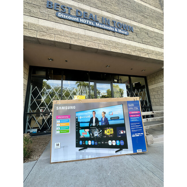 Samsung 75" Samsung 4K QLED HDR Smart QN75Q7FD